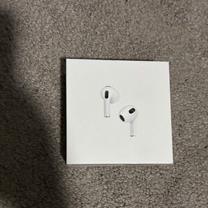 Apple AirPods with White Charging Case